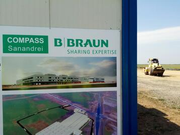 B. Braun finalizeaza in octombrie 2019 prima faza a investitiei de 120 mln EUR în fabrica de langa Timisoara
