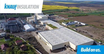 Knauf Insulation completes the construction of the EUR 140 M factory in Târnăveni