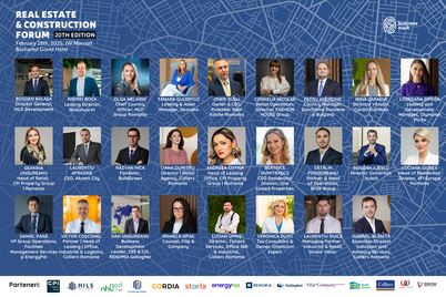 Pe 28 februarie 2025, BusinessMark sărbătorește 20 de ediții ale proiectului <Real Estate & Construction Forum>