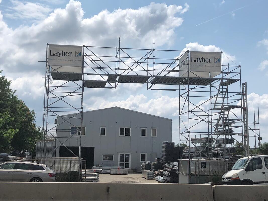 Layher va dezvolta depozite și birouri pentru propriile afaceri din România