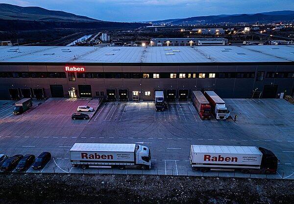 Noul depozit Raben din Cluj, un depozit logistic de ultimă generație și conexiuni zilnice directe cu Europa