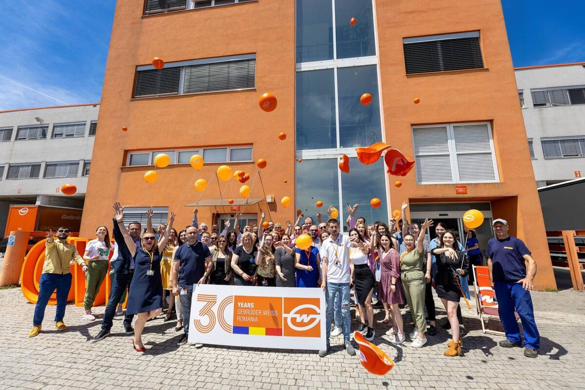 Gebrüder Weiss: 30 de ani în România – 90 mil. € investiții totale, 9 hub-uri logistice și 94 mil. € venituri în 2023