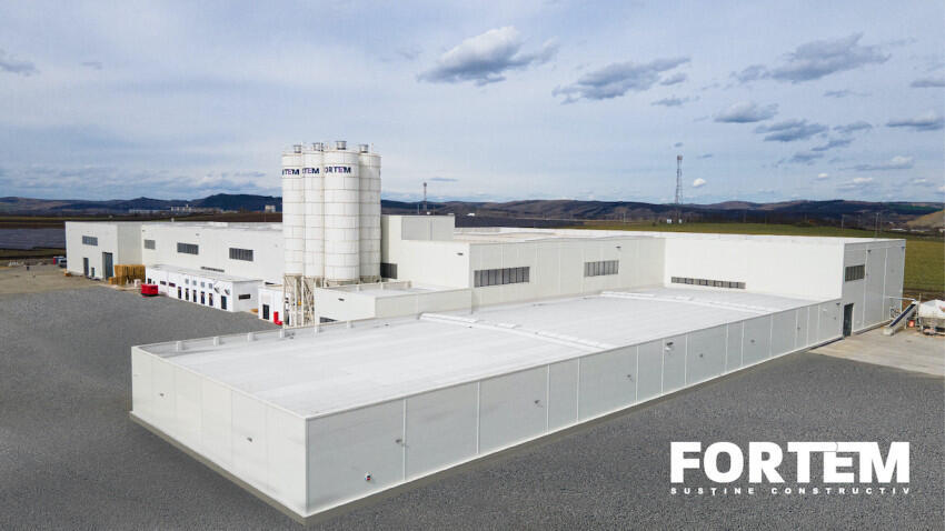 FORTEM a investit 40 de milioane de euro într-o nouă fabrică de BCA complet digitalizată