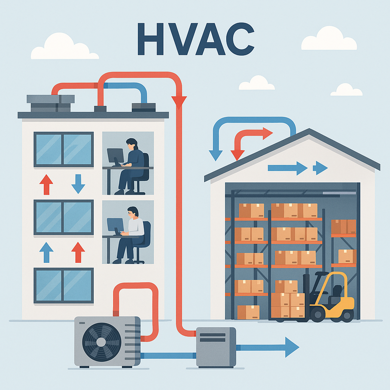 Sustenabilitate și confort: Revoluția sistemelor smart HVAC pentru spațiile comerciale