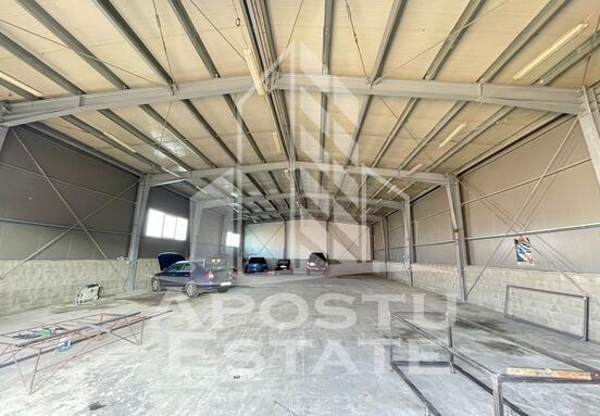 Hala cu birou si curte betonata, Giroc